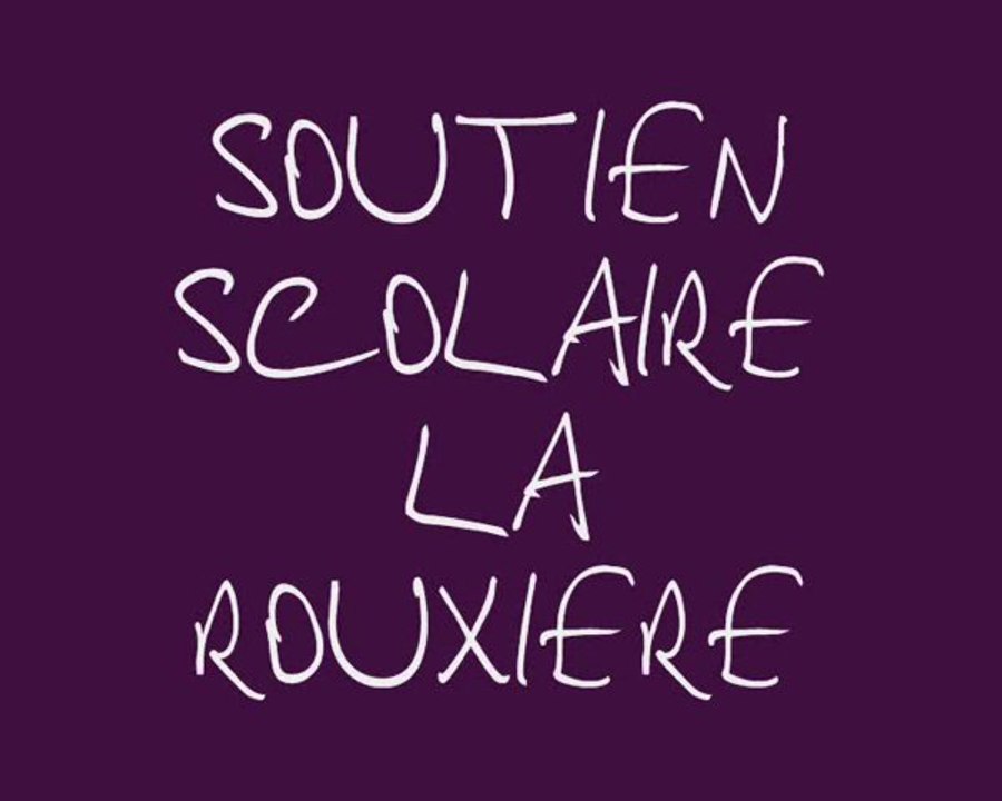 La Rouxière soutien scolaire approfondi cours particuliers service à domicile