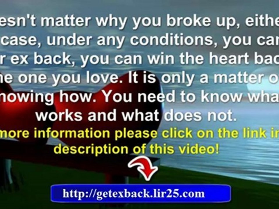 how to get back together - how to get back together with your ex