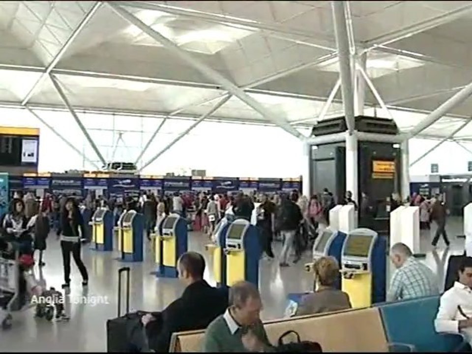 Anglia News A man hit with Lightning strike & Ryanair apologise to passengers
