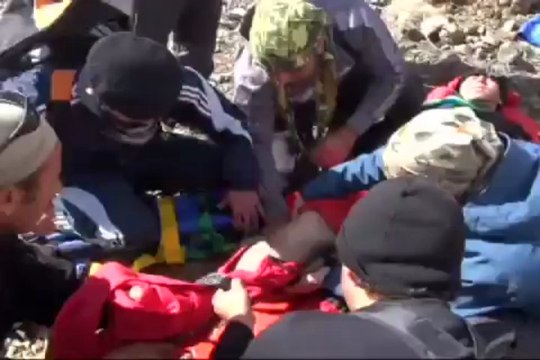 Esence Dağı'nda kurtarma operasyonu