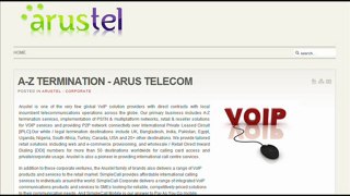 A-Z TERMINATION - ARUS TELECOM