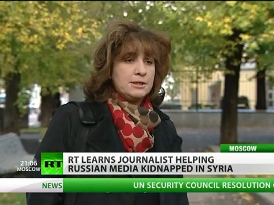 Missing in the Field: Russian journalist kidnapped in Syria