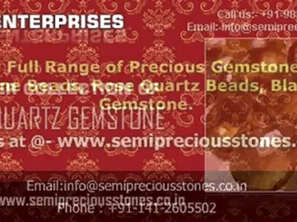 Semi Precious Stones, Gems Jaipur, Semi Precious Gemstones