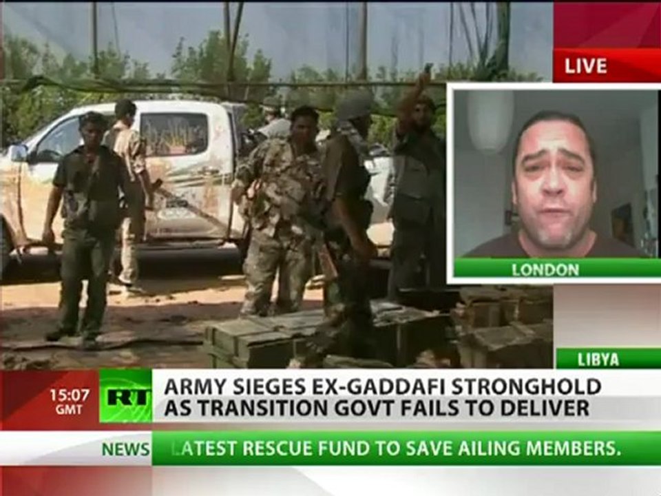 'Gaddafi regime beacon of light compared to current govt'