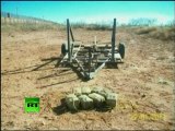 Drug Catapult: Video of Mexican smugglers sending pot across US border