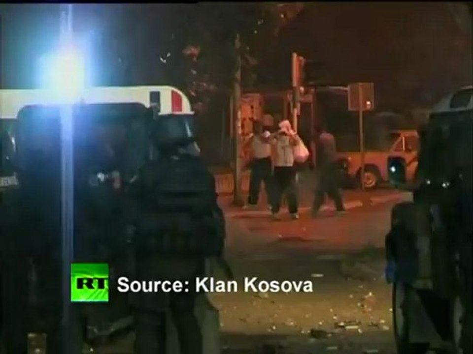 Video of ethnic clashes in Kosovo as police break up Mitrovica riots