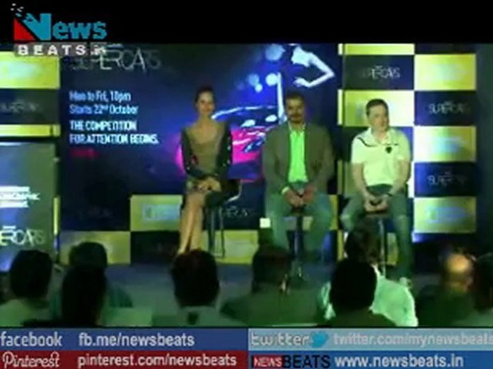 Esha Gupta & Gautam Singhania @ National Geographic Super Cars Season 2 Press conference