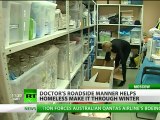 Reality TV: Dr Liza lifts spirits of homeless & hopeless in Moscow