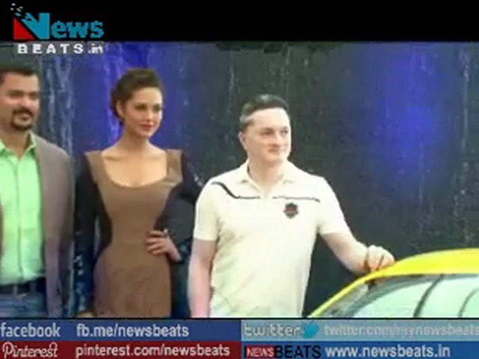 Gautam Singhania & Esha Gupta @ National Geographic Super Cars Season 2 Press conference