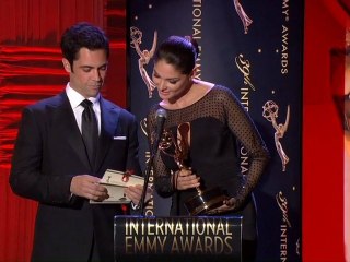 Blanca Soto y Danny Pino presentaron el premio para Telenovela