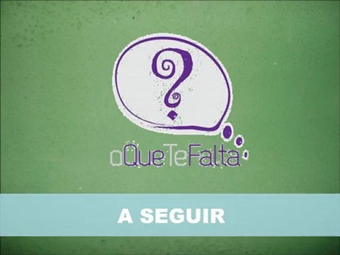 A Seguir O Que Te Falta? - Vinheta de Chamada do Canal GTV