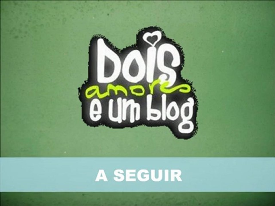 A seguir Dois Amores e Um Blog - Vinheta de Chamada do Canal GTV