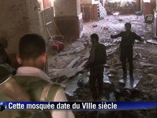 Alep: la mosquée des Omeyyades endommagée par les combats