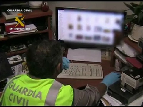 151012 OP pornografia infantil guardia civil