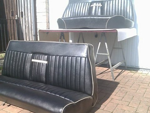 1961 Classic Vauxhall Car Upholstery
