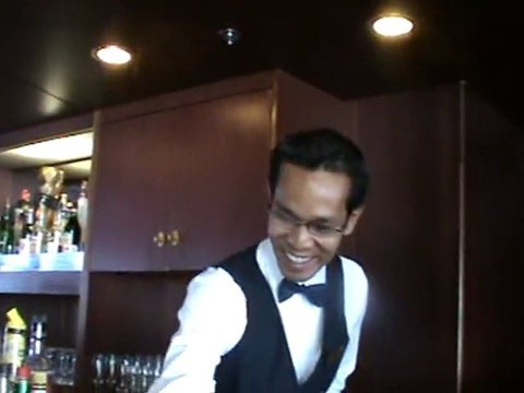 FTI Berlin Kreuzfahrten die Bar Abendveranstaltungen sind da Hubert und Matthias Die Fellas Mittelmeer