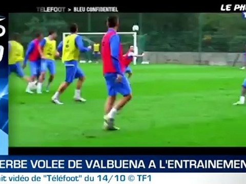 Zap : la superbe volée de Valbuena en Bleu
