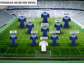 Le 11 de départ des internautes face à l'Espagne