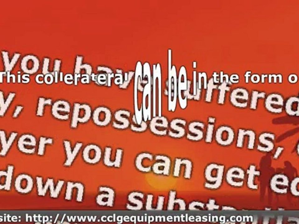 Equipment Financing and Leasing, Start Ups Ok, Good and Bad Credit