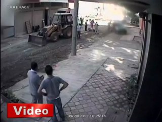 Kepçenin altında can verdi