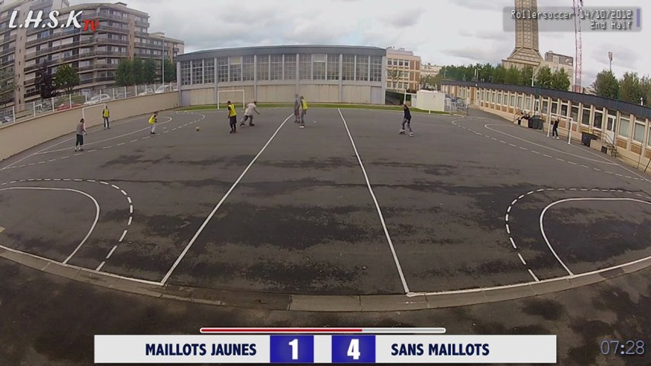 Match entrainement Rollersoccer Herriot 14 octobre 2012