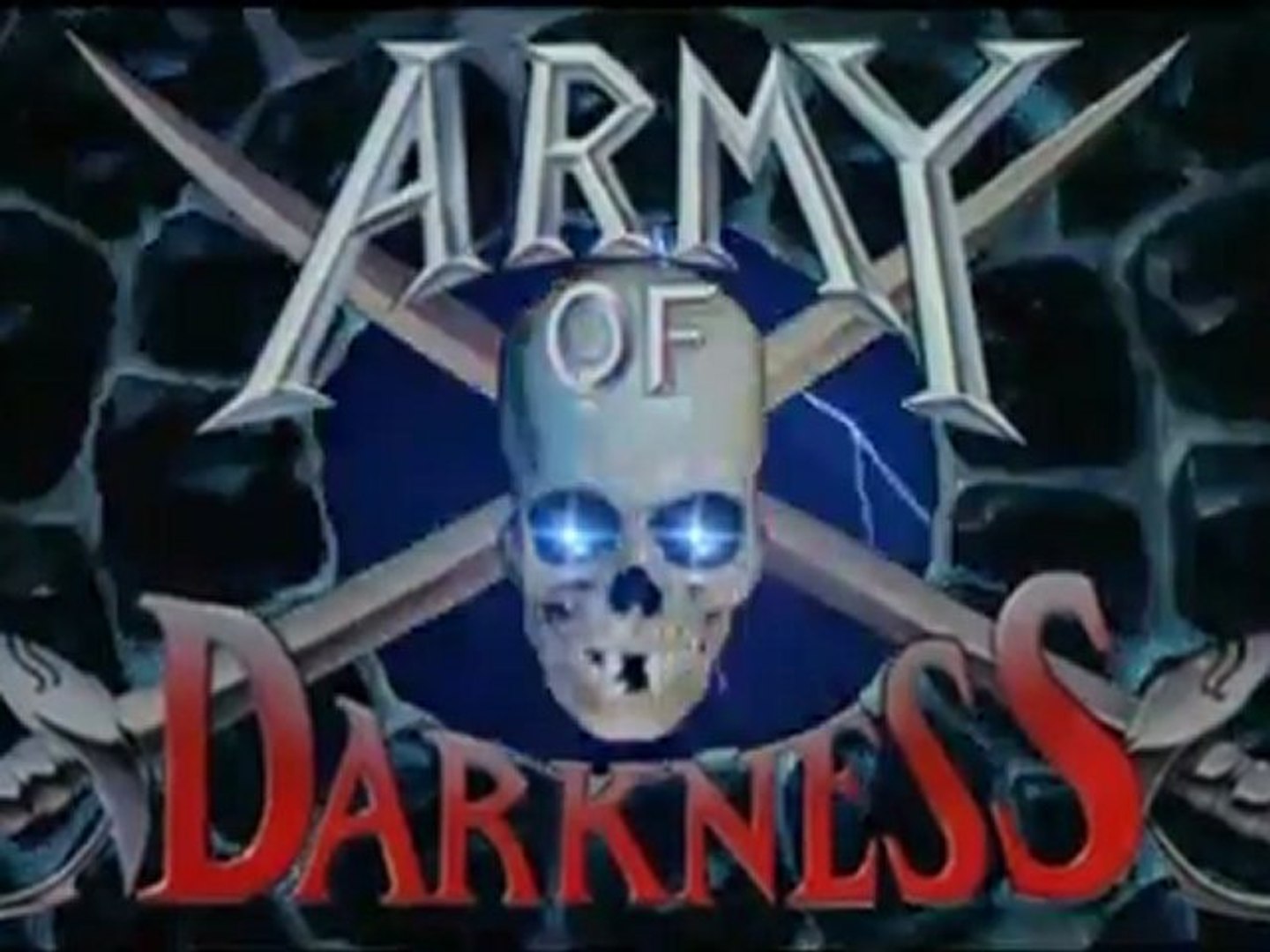 Evil Dead 3: Army of Darkness - Logo by xerlientt on DeviantArt