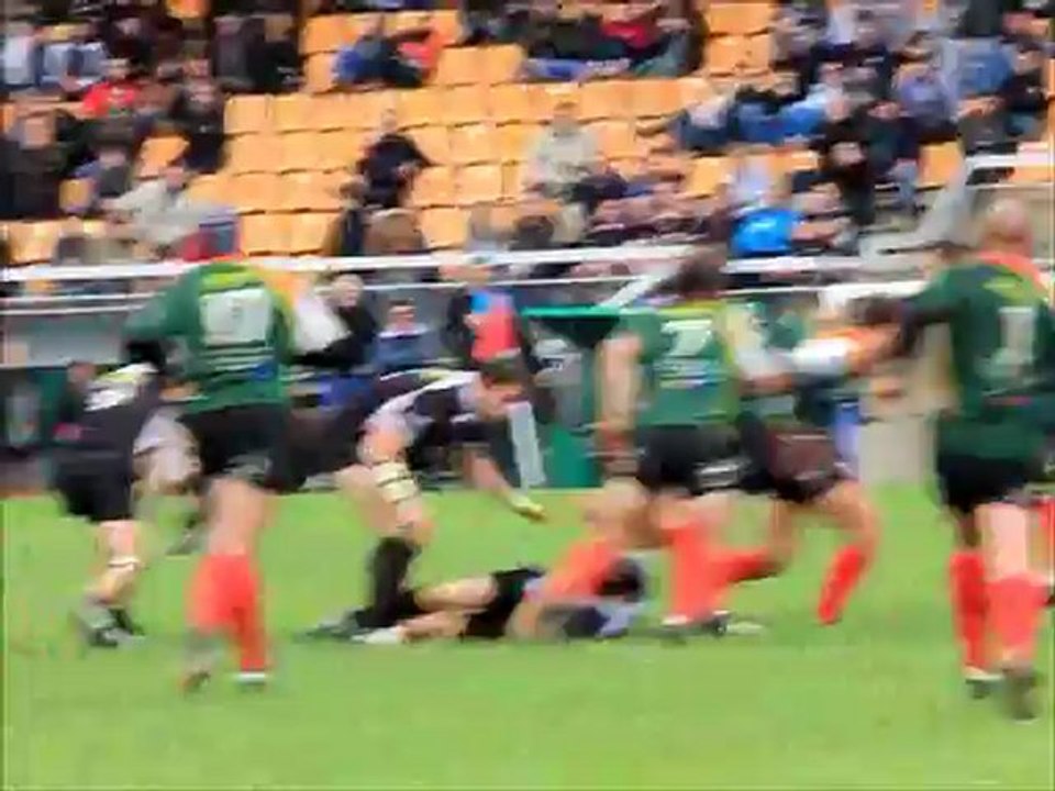 Rugby : L'USB s'impose face à Mauriac (14/10/12)