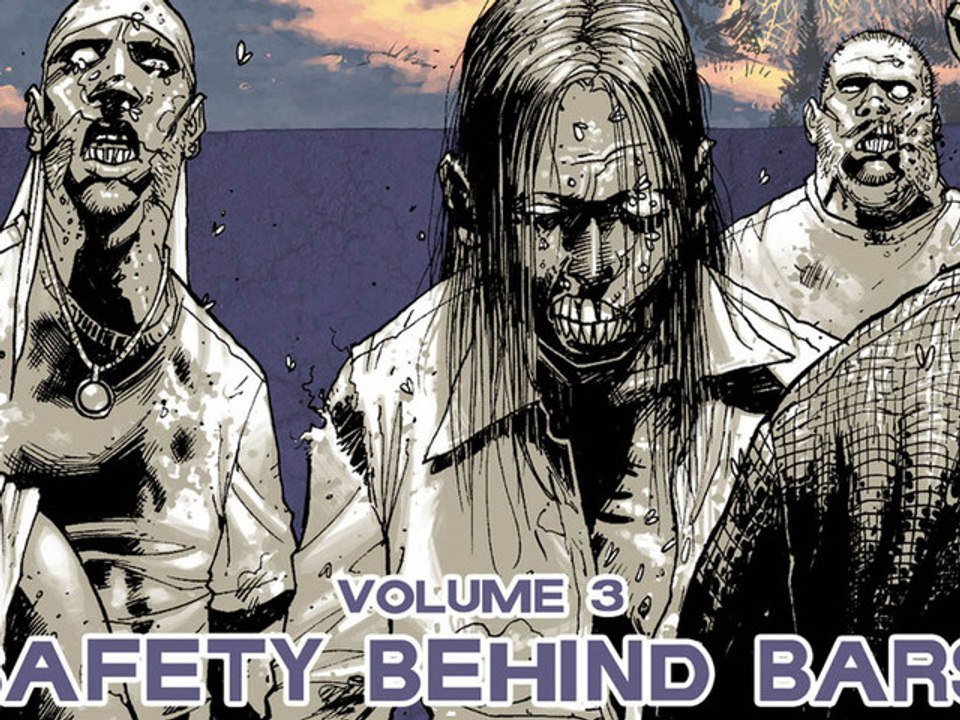 CGR Comics - THE WALKING DEAD VOL. 3: SAFETY BEHIND BARS comic review