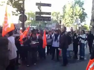 salariés grévistes du CMPR