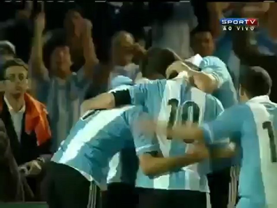 Argentina vs Uruguay 3-0 All Goals & Full Match Highlights 12_10_2012