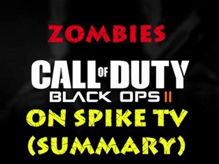 Black Ops 2 Zombies Theatre Mode Presented on Spike TV