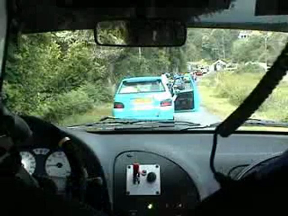 Rallye de St Sornin camera embarquée 2011