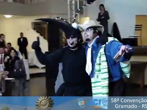 Convenção Nacional da JCI Brasil 2012 - Mosquito da Malária e Gaudério da Guaiaca Vazia