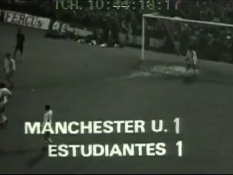1968 Manchester United v Estudiantes 1-1