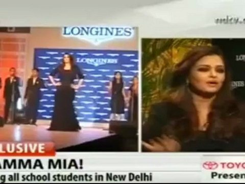 Aishwarya Rai Bachchan Interview - Longines Event - 2012