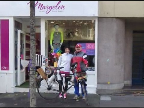 tout rennes court 2012 La COLOMBIA marche* / course avec mario et son petit vélo