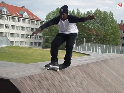 Keith Hubbard: Young Wild - Roller video - Cool Shoe Tricks & Chicks