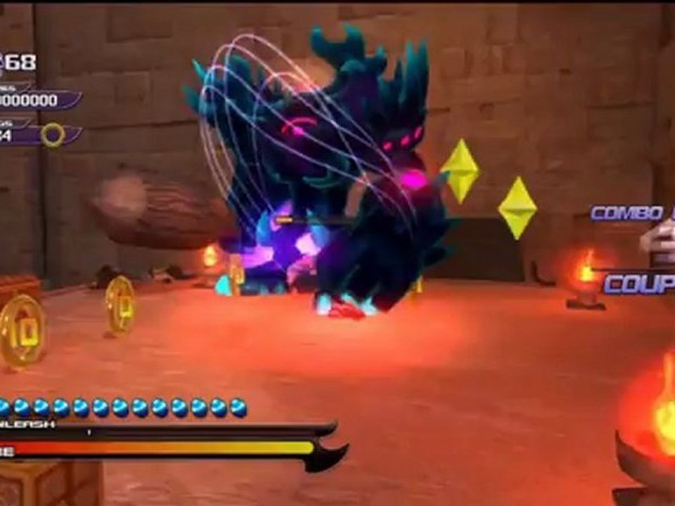 Sonic Unleashed - Shamar : Arid Sands Acte 3 (Nuit)