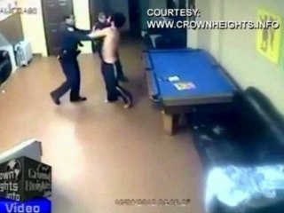 Surveillance video appers to show cops beating homeless man