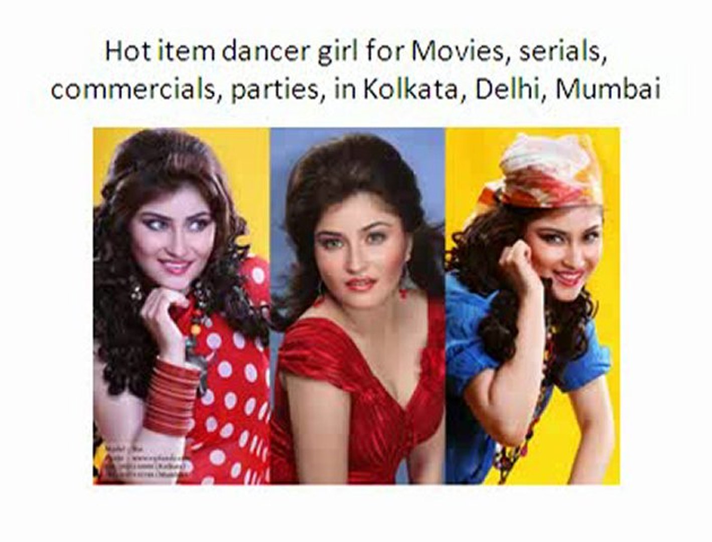 Hot item dancer girl for Movies, serials, in Kolkata 09910701241 - video  Dailymotion