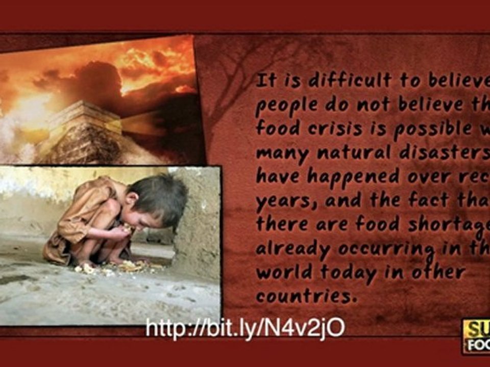 Survive Food Crisis - Will You Survive Food Crisis That's Coming?