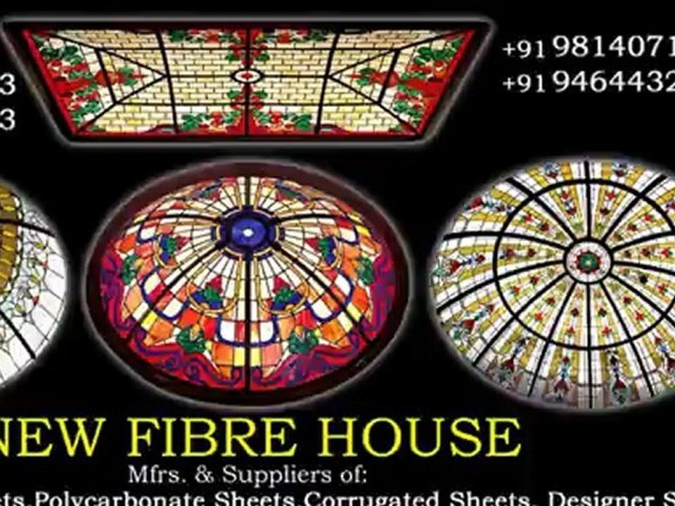 Fibre glass Domes-Polycarbonate Sheets Domes-Polycarbonate Sheds