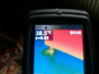 CAMERA THERMIQUE POUR DETECTION FUITE ENCASTREE