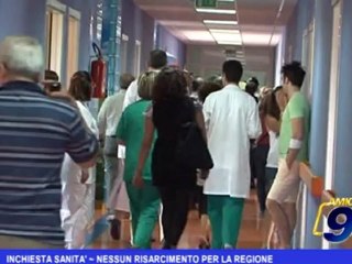 Inchiesta sanità | Nessun risarcimento per la Regione