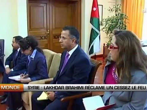 Syrie: Lakhdar Brahimi réclame un cessez le feu
