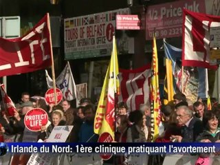 Irlande du Nord: la première clinique pour avorter ouvre