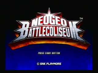 NeoGeo Battle Colliseum [Playstation 2]