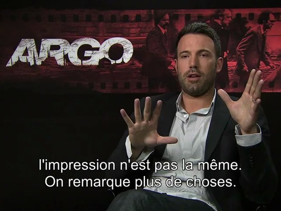 Argo - Interview de Ben Affleck [VOST|HD1080p]