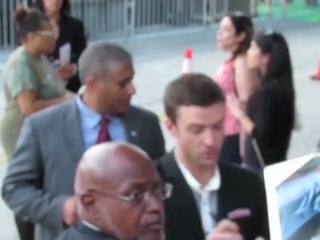 Le mariage de Justin Timberlake avec une chorégraphie à la N'Sync