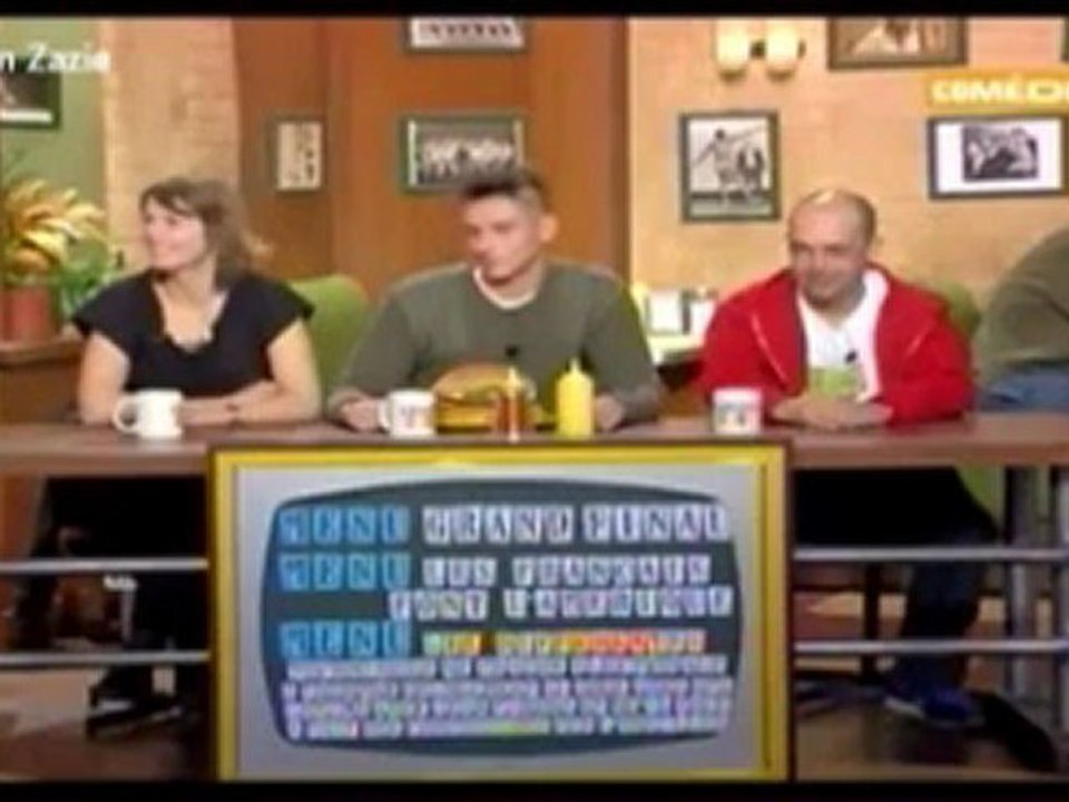 TV / Pascal Obispo - Jeu Quizz Burger